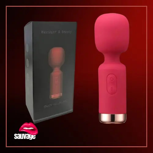 דילדו קומפקטי לעיסוי הדגדגן sauvage