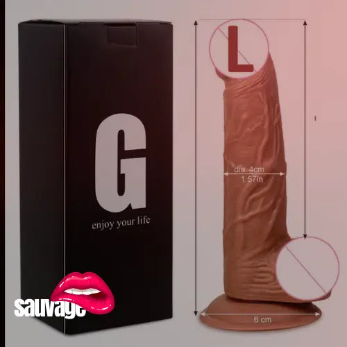 דילדו ריאליסטי בצורת פיין וואקום sauvage